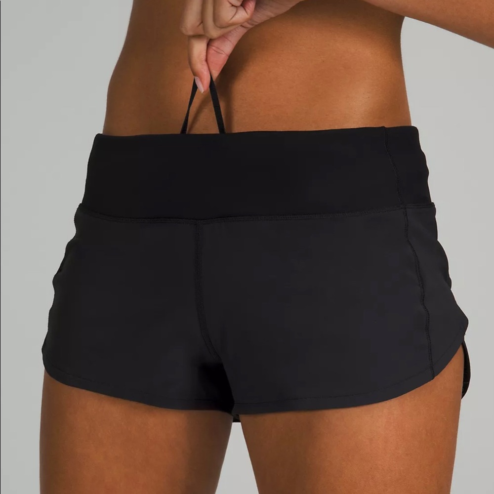 Lululemon speed up shorts size 6